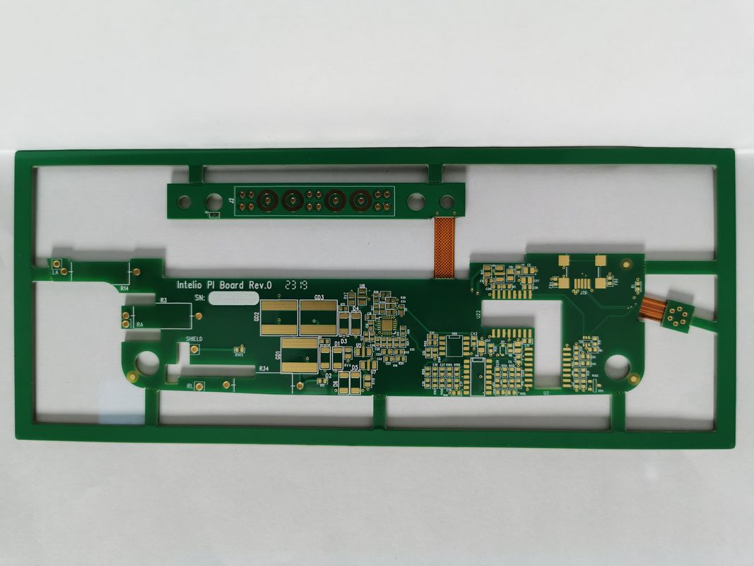 Flexibel buigbaar pcb met sanforische coating