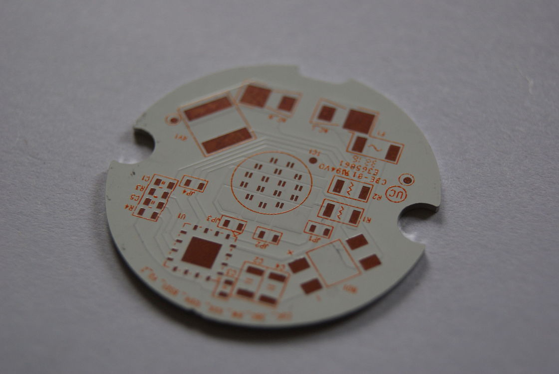 Wit Geel Onderdompeling Zilveren PCB Base Board 0.5-6.0oz Koper IMS Circuit Board