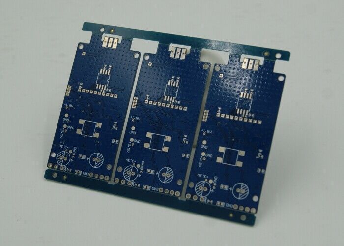 Fr-4 Double-sided PCB Groen Immersion Gold Circuit Board Wit Zilkscreen OSP Afwerking