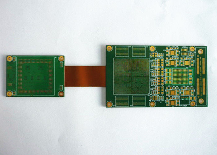 Dichtheid Sanforized Rigid Flex PCB Assembly 1-28 lagen 52L 0,5-10mm Buigradius