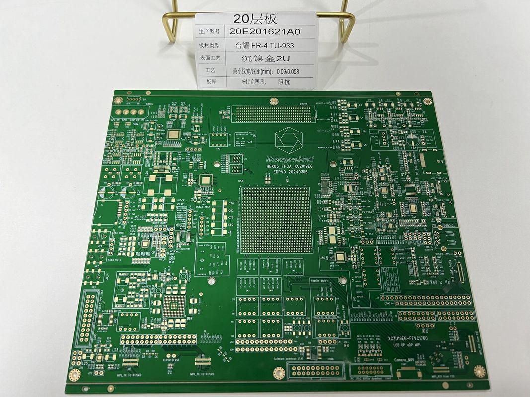 Speciale eisen Lampsoket en 100%E-Testing High Speed PCB Board voor de test