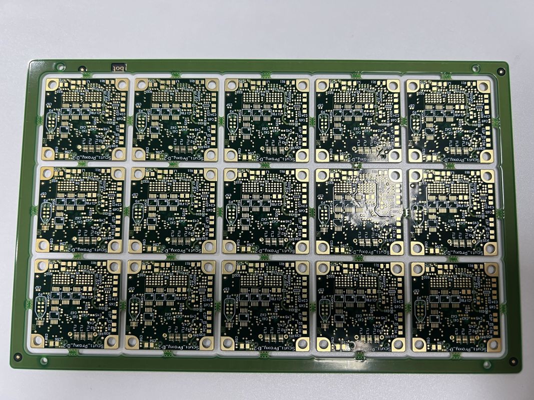 OEM 6 laag hoog snelheids pcb-bord met lampstop 0,4-3,2 mm impedantiebeheersing
