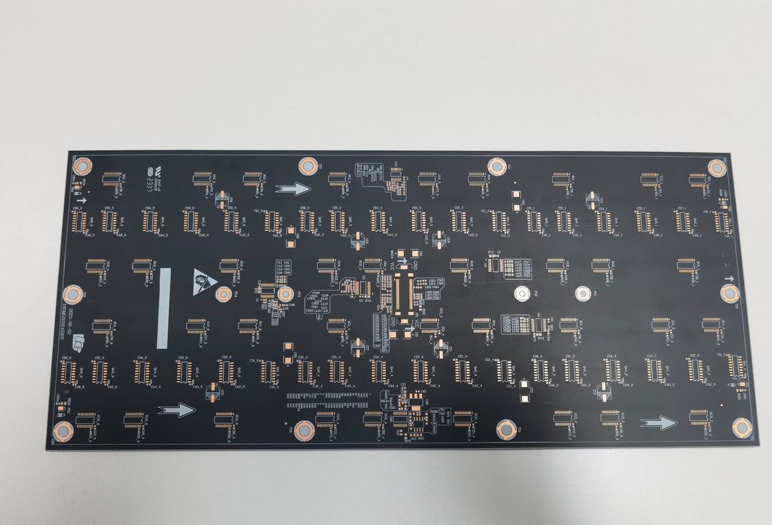 Betrouwbare HDI-PCB-bord FR4 IT180 P1.25 LED-module P1.0 LED-scherm Indoor HDI 1+N+1