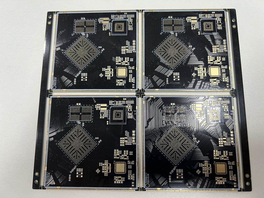 FR4 IT180 4-20 lagen HDI-PCB-bord met multi-impedantiebeheersing en 0.1mm gat nikkel-palladium BGA 0.2mm