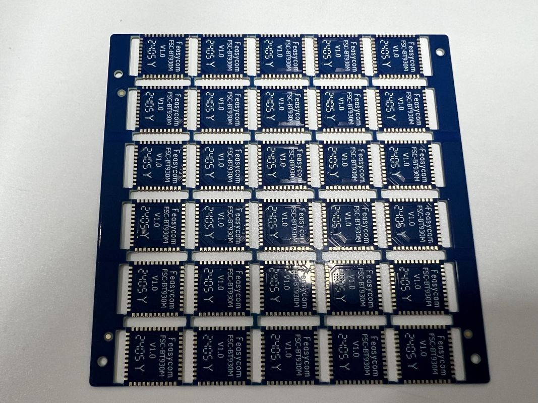 OEM Multilayer Circuit Board Vier zijden Halve gaten met gouden geleider vingers IC leidingen