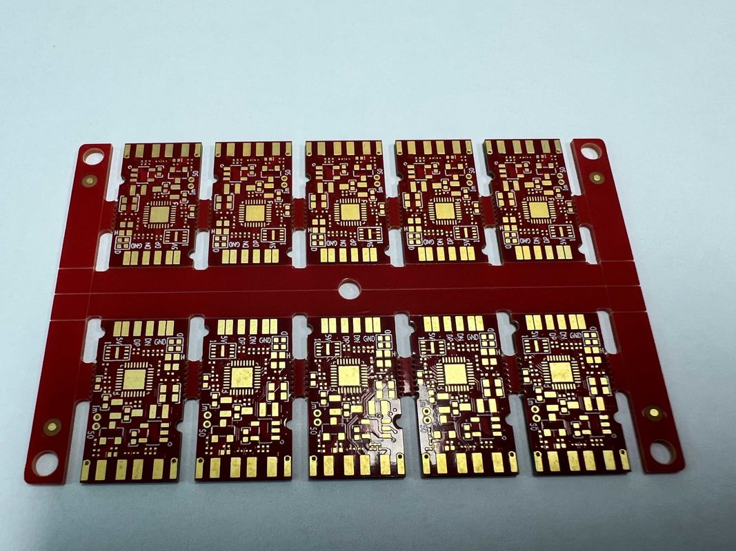 0.15mm Inner layer spacing HDI PCB board met witte zijde en kleinste gatgrootte 0.1mm voordeel