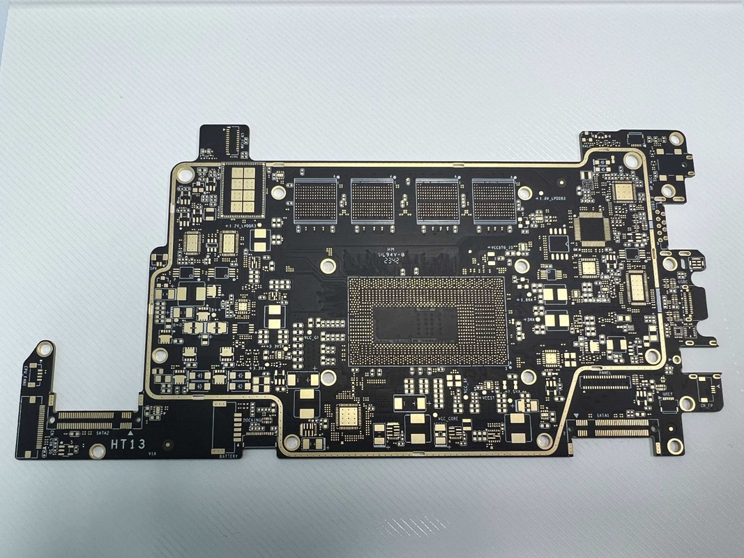 1oz Afgewerkte Koperdikte Modelbord met Hoge Dichtheid met Oppervlakteverbetering door Onderdompeling in Zilver