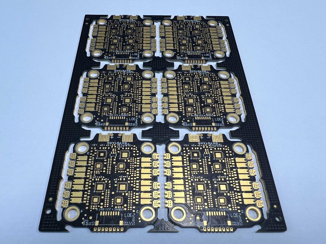 12OZ kopergewicht meerlagig PCB-bord met onderdompelingsgoudoppervlak voor toepassingen en onderdompeling zilveroppervlak