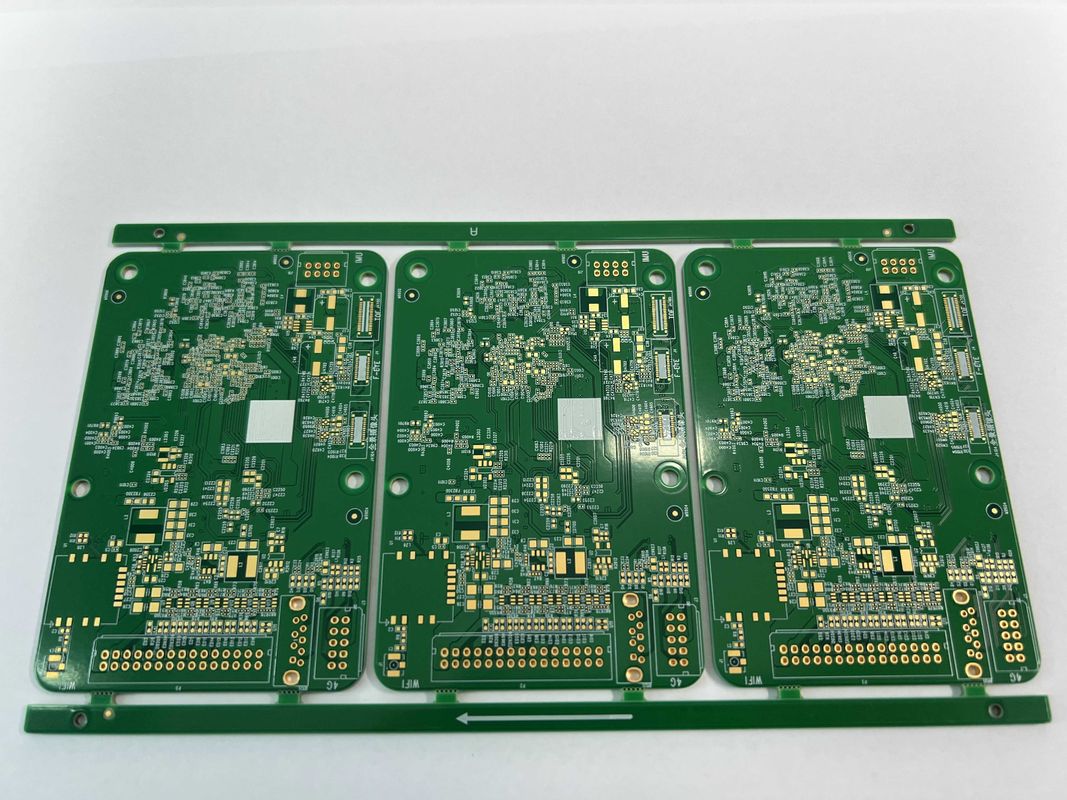 Gold Finger Multilayer Circuit Board met 0,2 mm Min. Hoolgrootte en OSP oppervlak