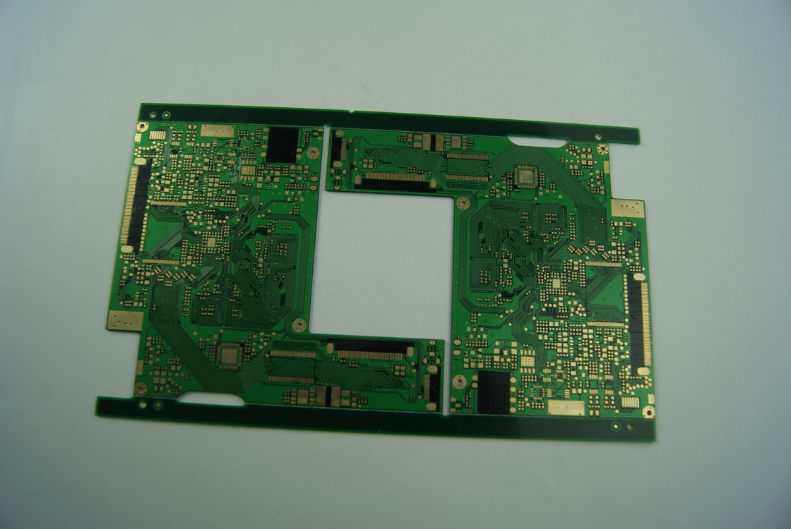 Immersion Gold Multilayer PCB Board met Witte Zwarte Legenda en Oppervlakteafwerking HASL/OSP/ENIG 4L-28L Aantal Lagen