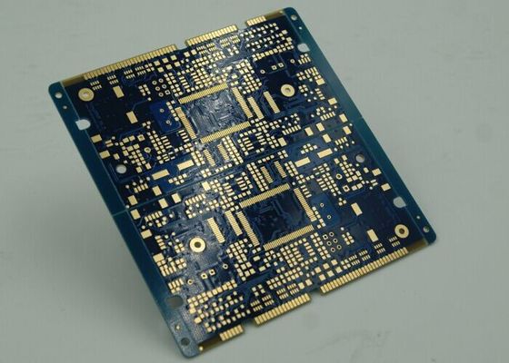FR4 IT180 grondstof HDI-PCB-plaat met minimale sporen van 3/3 Mil en 0,2 mm-6.00 mm 8mil-126mil Plaatdikte