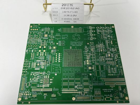 Speciale eisen Lampsoket en 100%E-Testing High Speed PCB Board voor de test