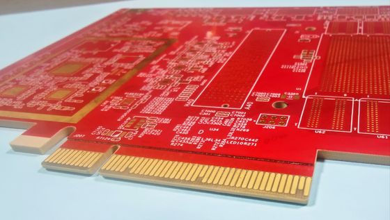 0.1mm Laserboorgatgrootte HDI-PCB-bord voor elektronische apparaten met dichtheid Dikte 0,4-3,2 mm Ruimte FR4 IT180